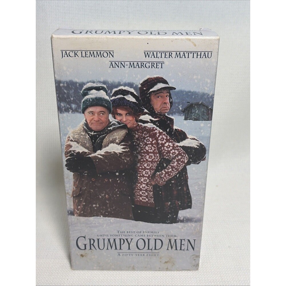 Grumpy Old Men (VHS, 1994) Comedy Jack Lemmon Walter Matthau 1993